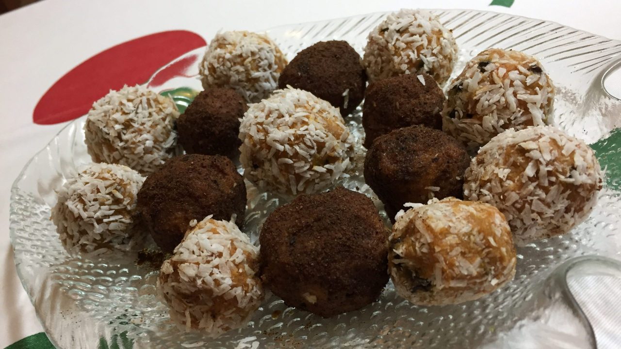 Receta: BOLITAS MAZAPAN AMRITA