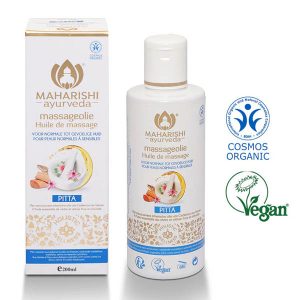 Aceite de masaje Pitta, biológico, 200ml