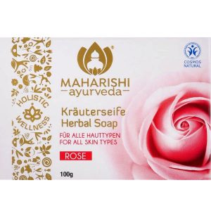 Jabón de plantas Rosa, CNC, 100g