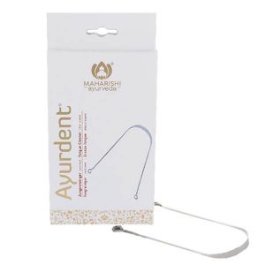 Limpiador de lengua, baño de plata